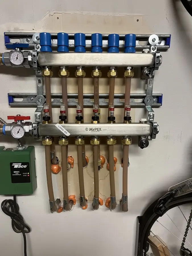 Plumber performing Water Heater Repair at a residential property in Bella Vista